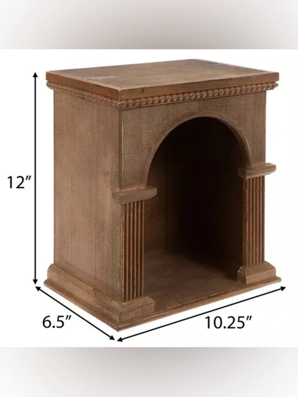 Fireplace Surround Wood Wall Shelf